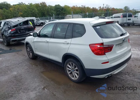 2013 BMW X3 xDrive28I из США, поврежденный, VIN 5UXWX9C56D0D00926